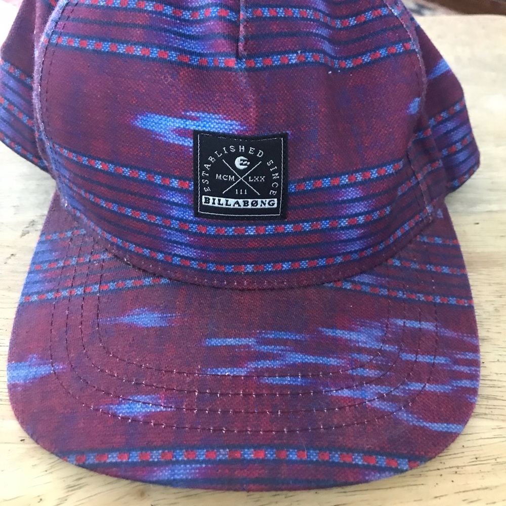 Billabong baseball type hat